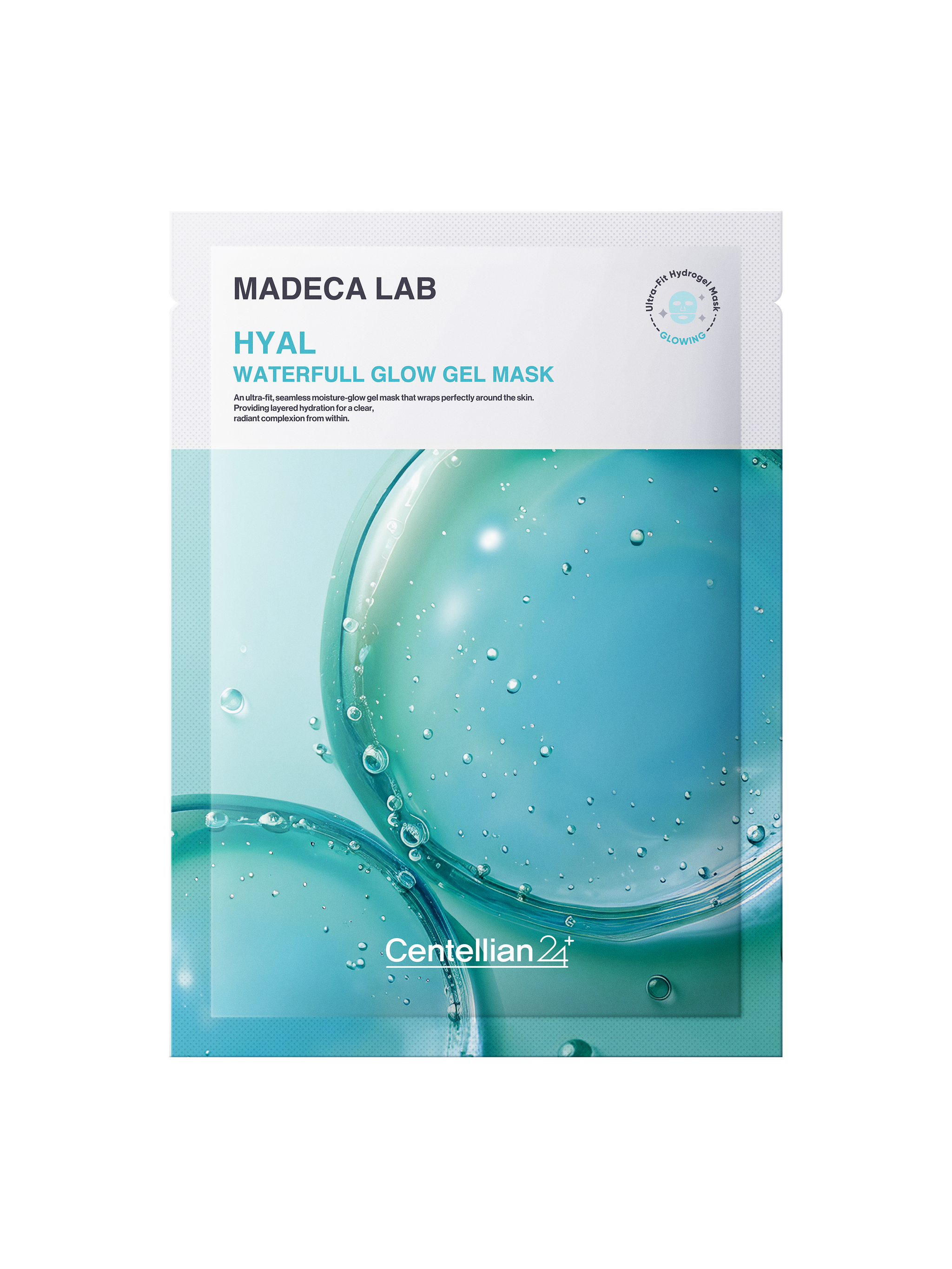 [Centellian24]  Madeca Lab Hyal Waterfull Glow Gel Mask 5ea