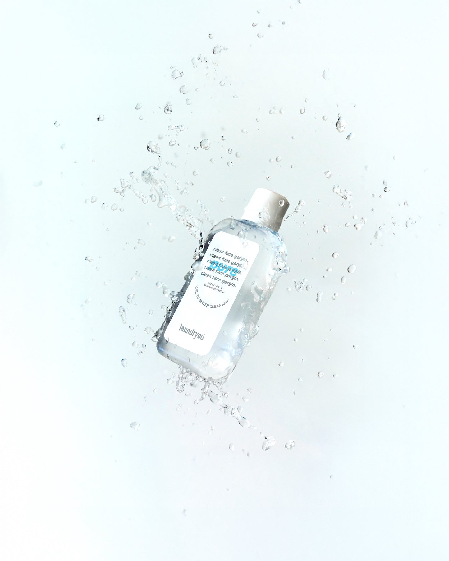 [Laundryou] Clean Face Gargle Gel-to-Foam Cleanser PURE 160g