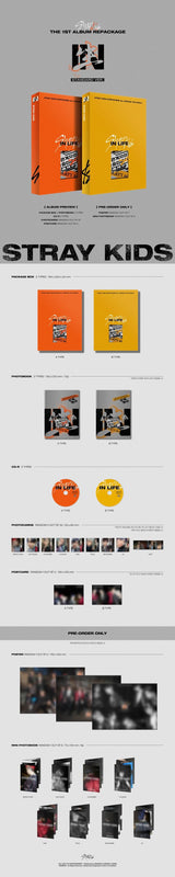 [Stray Kids] STRAY KIDS 1st Full Album Repackage [IN生 (IN LIFE)]