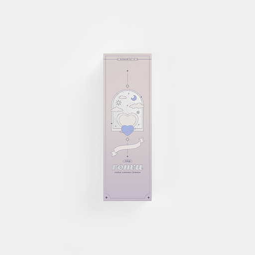 [Rom’u] 1 Day Colored Contact Lens - Mottle Peach 0.00 (10 pcs)